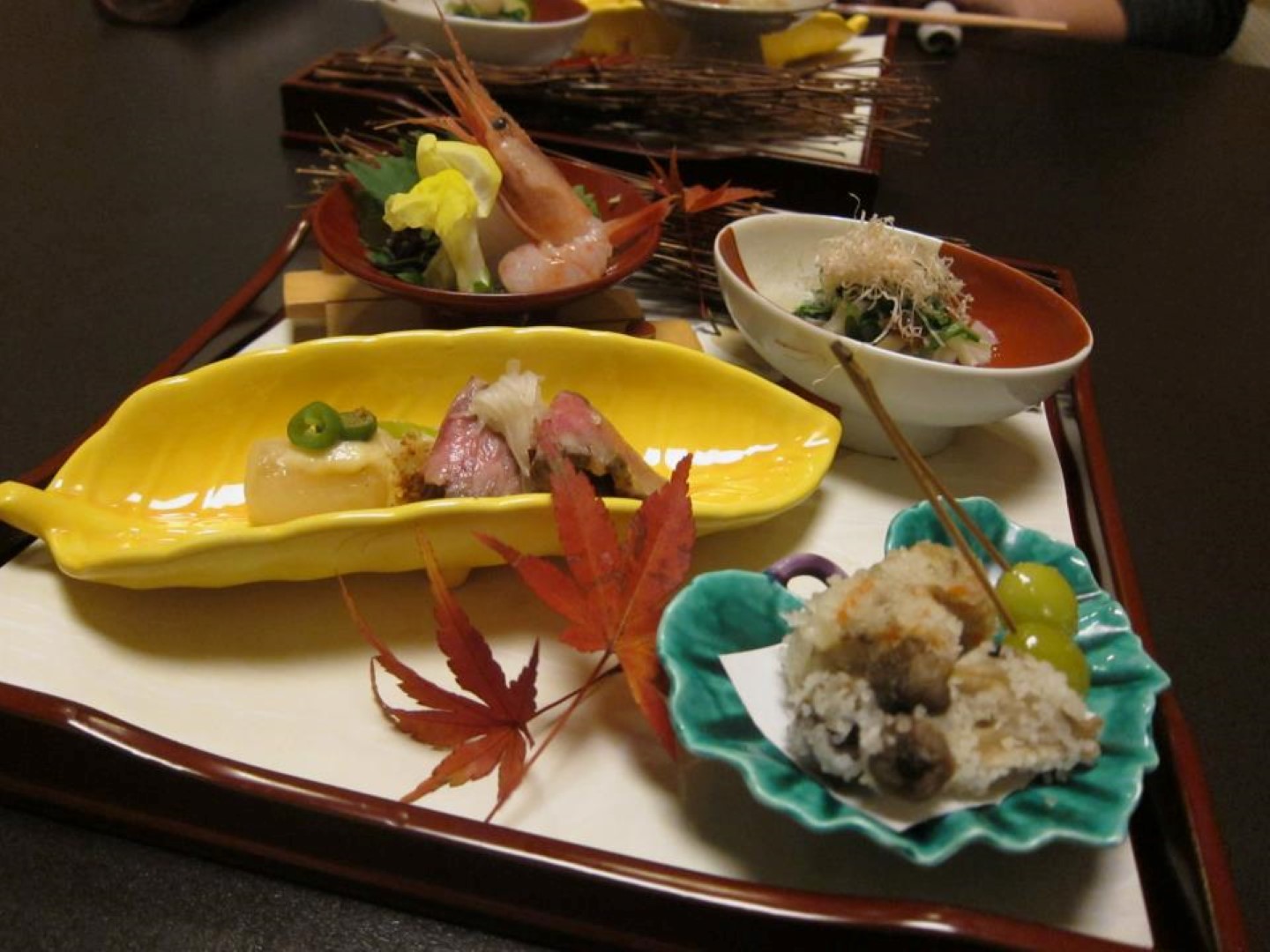 Imahan - Appetizer presentation