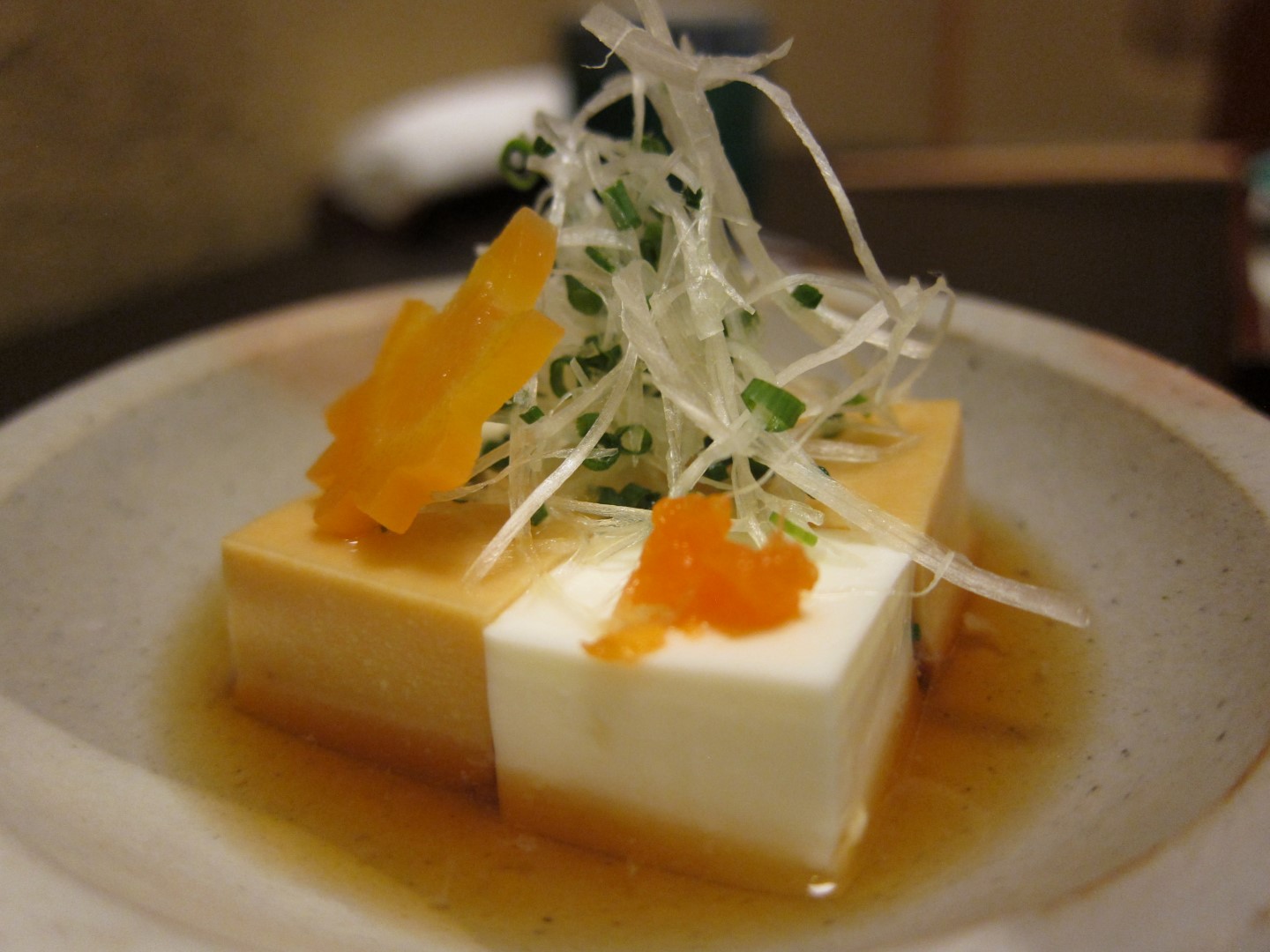 Imahan - Tofu and ankimo