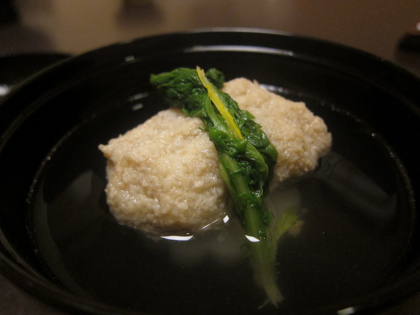 Imahan - Lotus root soup