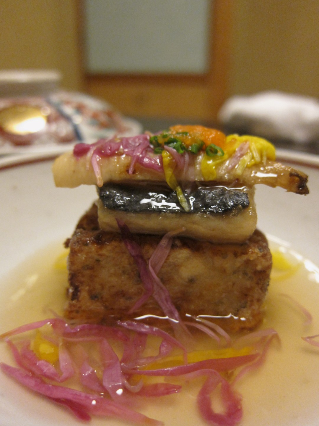 Imahan - Mushroom + mackerel + nagaimo