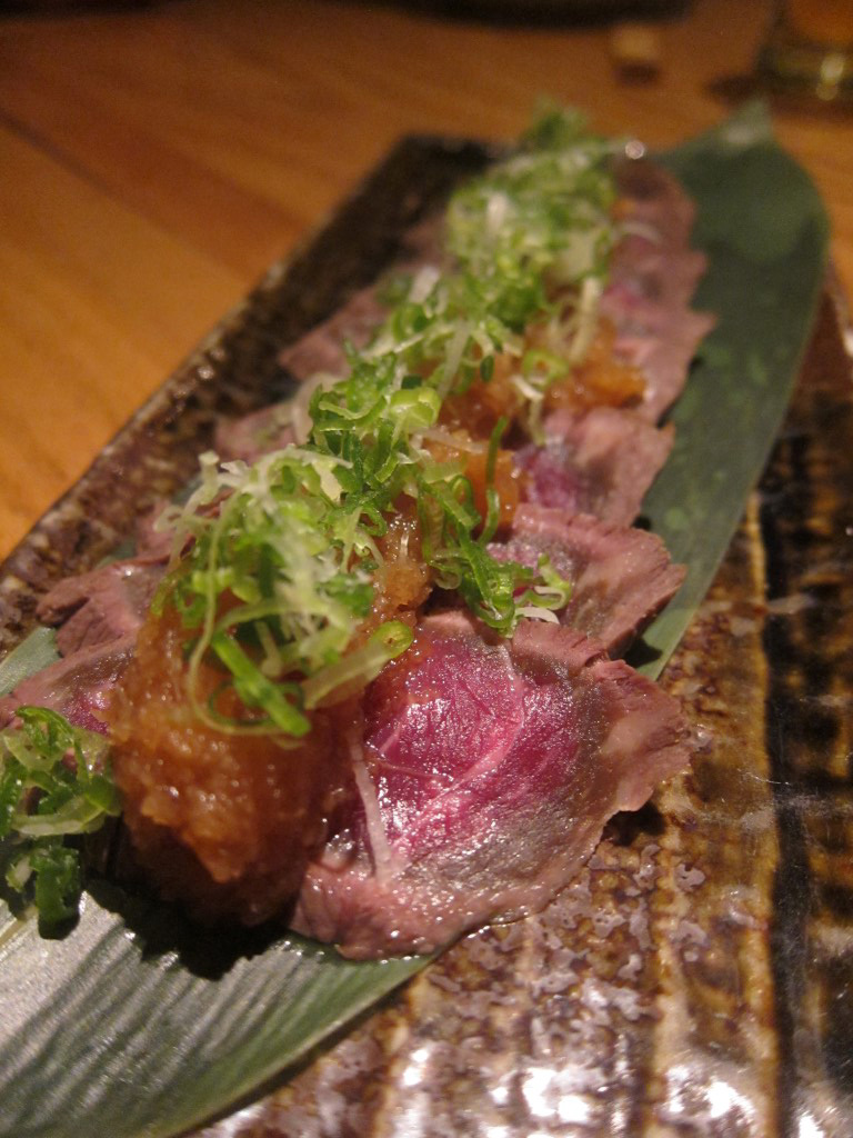 Sakagura - Seared Washu beef