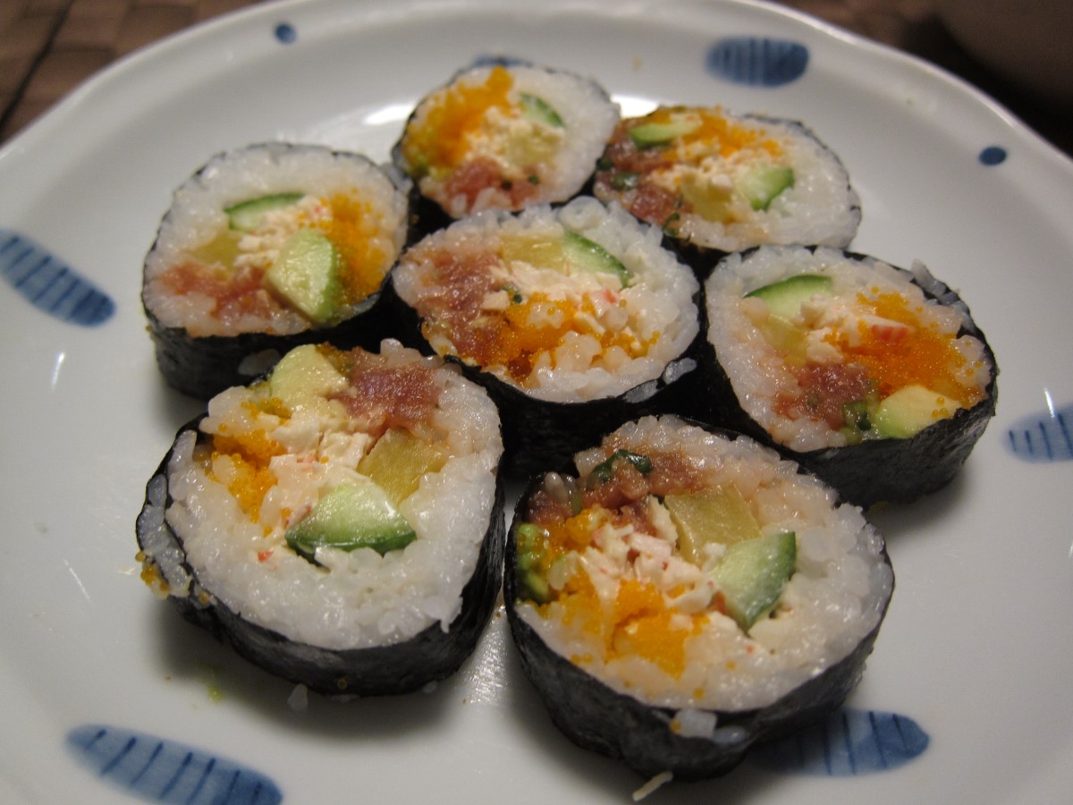 Making sushi