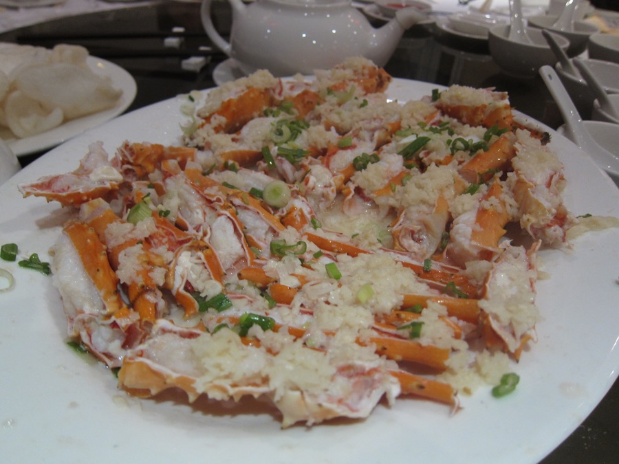 King Crab at Sun Sui Wah