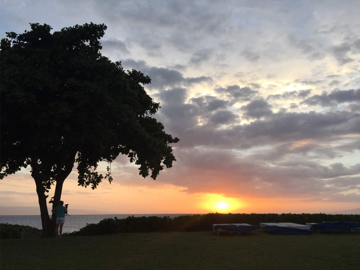 Sunset in Maui