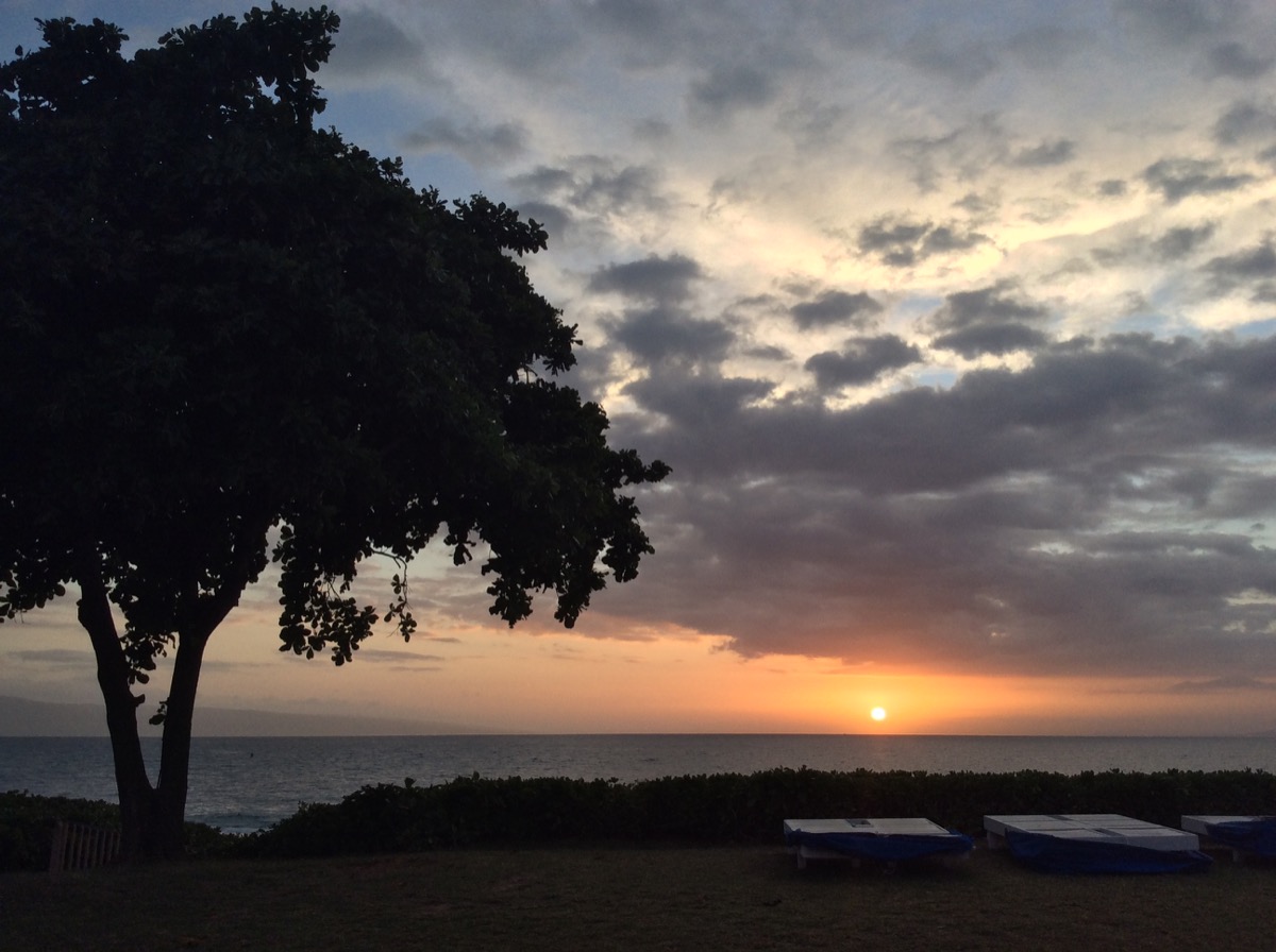 Sunset in Maui