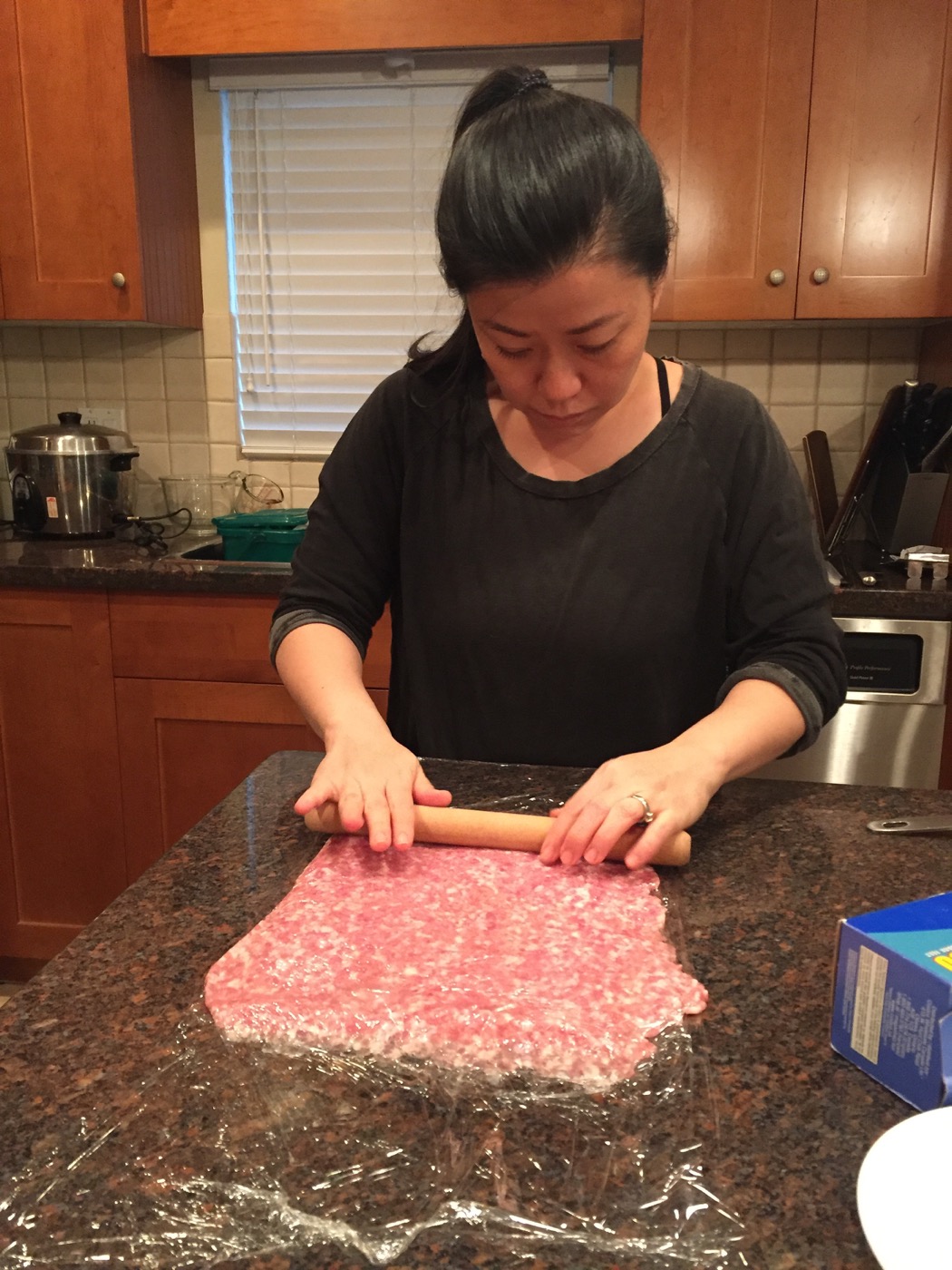 Making Pork Balls