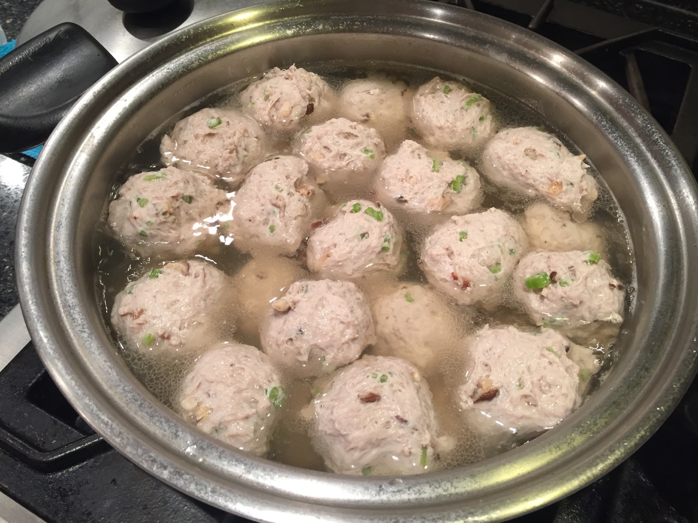 Making Pork Balls